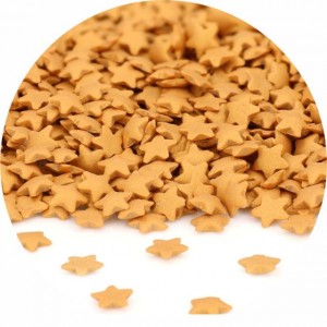 Захарна декорация Golden Stars 65 г - до 30/11/2026